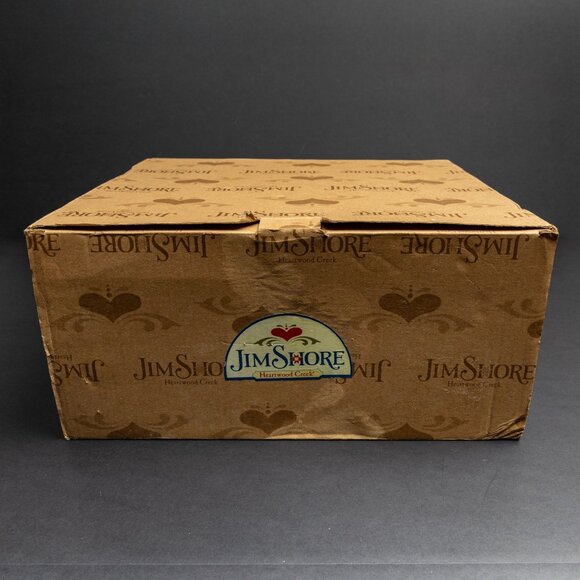 Jim Shore White Woodland Santa Sleigh Figurine – With Box – Large - Picture 8 of 8